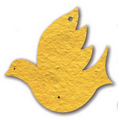 Large Value Shape Dove Bird (2.75"x2.75")